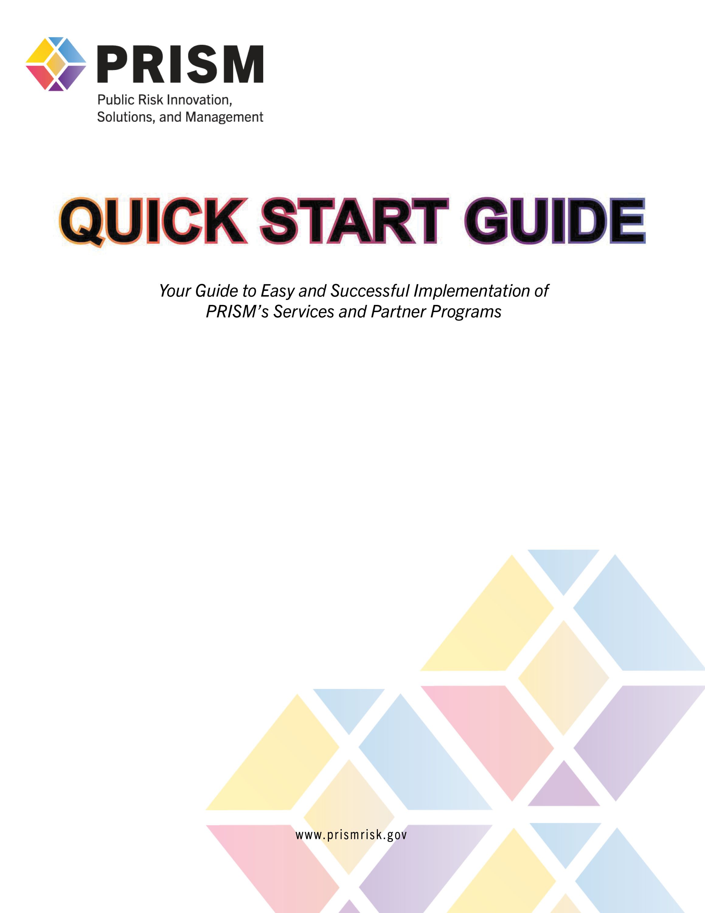 PRISM Quick Start Guide